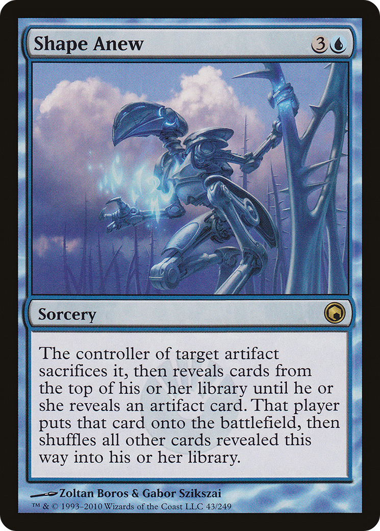 Shape Anew (SOM-043)  Foil - Scars of Mirrodin