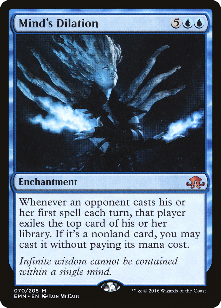 Mind's Dilation (EMN-070)  - Eldritch Moon