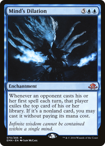 Mind's Dilation (EMN-070)  - Eldritch Moon