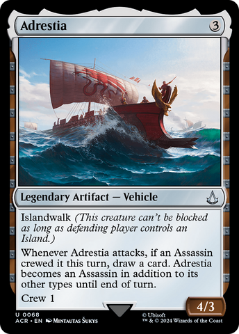 Adrestia (ACR-068)  Foil - Assassin's Creed