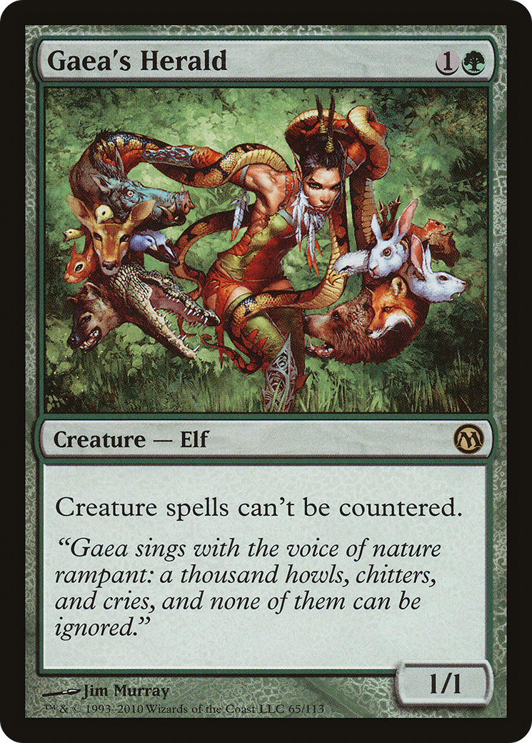Gaea's Herald (DPA-065)  - Duels of the Planeswalkers