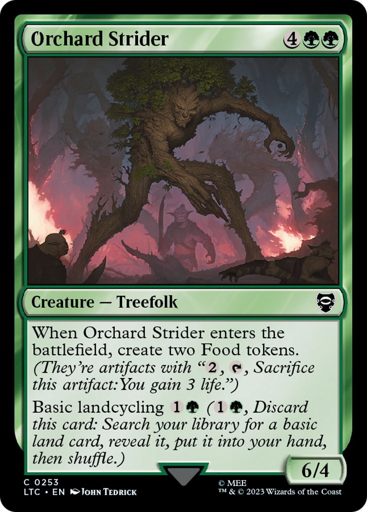 Orchard Strider (LTC-253)  - Tales of Middle-earth Commander