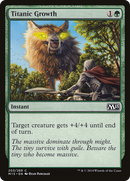 Titanic Growth (M15-203)  Foil - Magic 2015