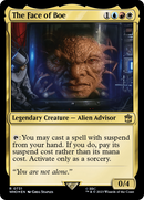 The Face of Boe (Surge Foil) (WHO-731)  Foil - Doctor Who