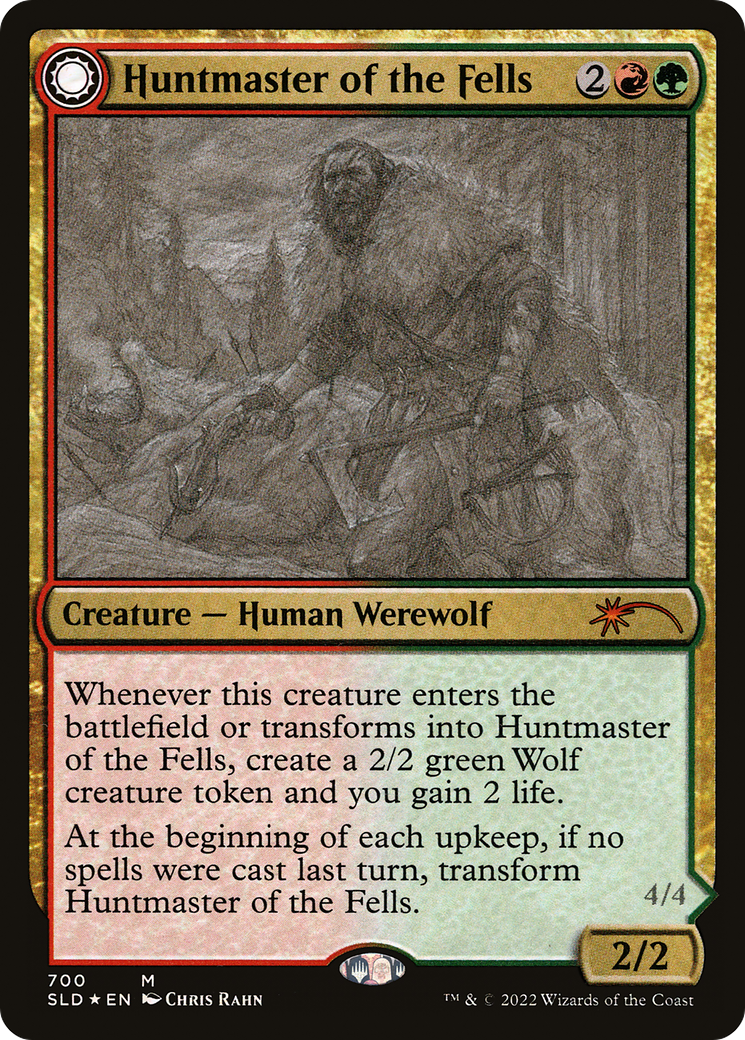 Huntmaster of the Fells (Sketch Showcase) (SLD-700)  - Secret Lair Drop