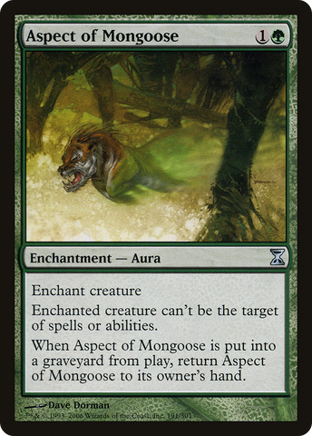 Aspect of Mongoose (TSP-191)  Foil - Time Spiral