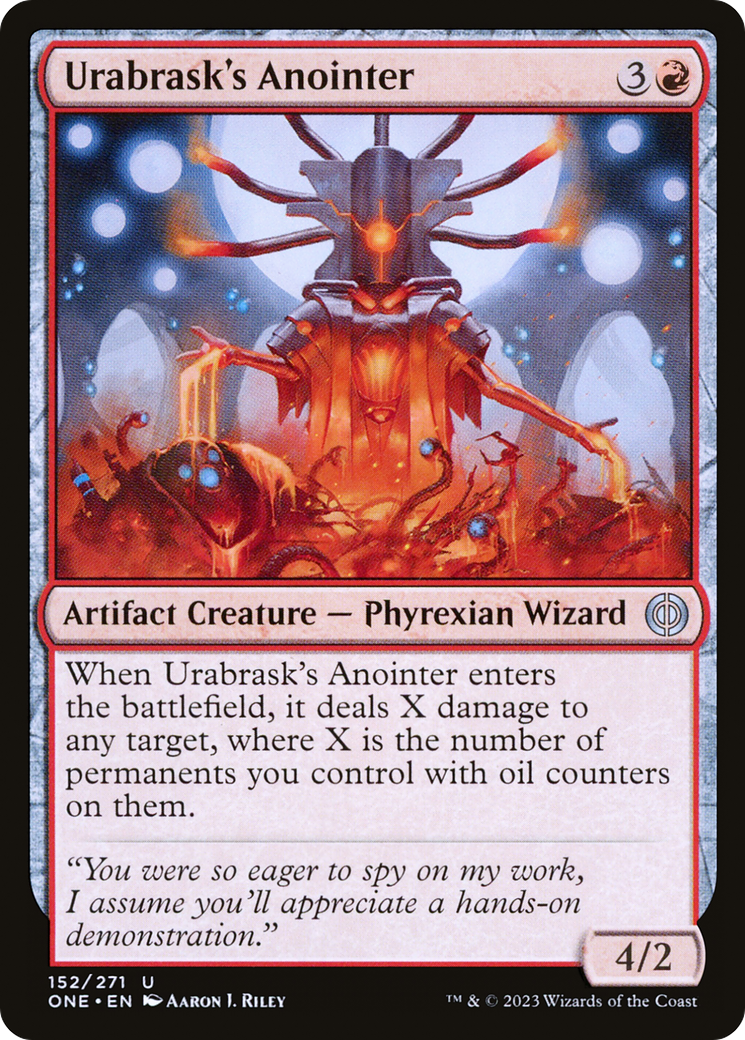 Urabrask's Anointer (ONE-152)  - Phyrexia: All Will Be One
