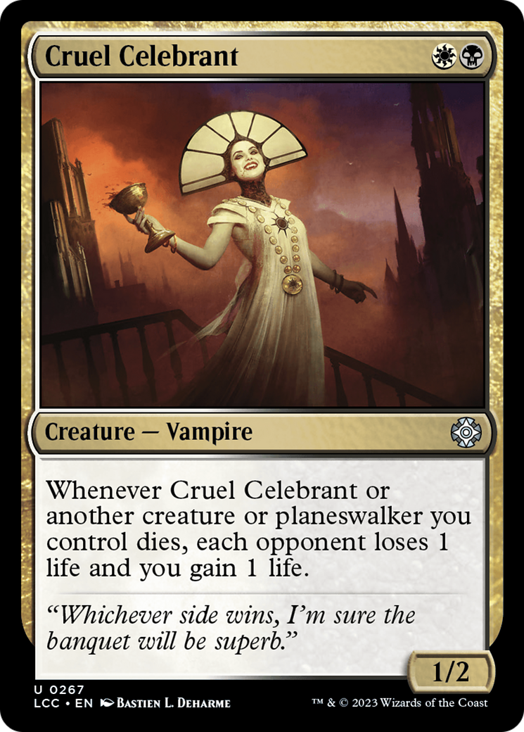 Cruel Celebrant (LCC-267)  - The Lost Caverns of Ixalan Commander