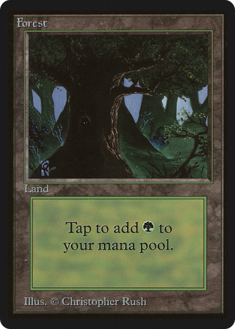 Forest (C) (LEB-)  - Limited Edition Beta
