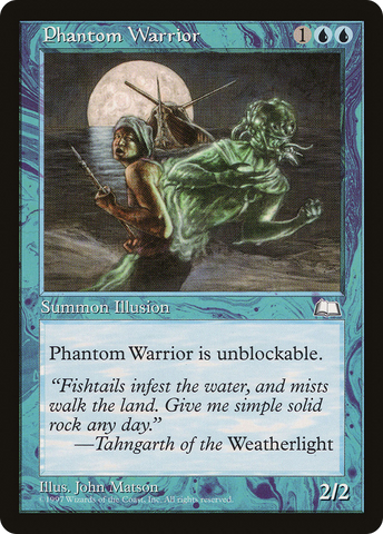 Phantom Warrior (WTH-) - Weatherlight