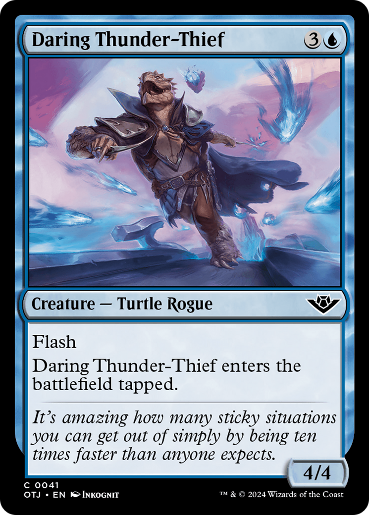 Daring Thunder-Thief (OTJ-041)  - Outlaws of Thunder Junction