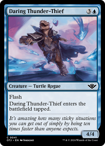 Daring Thunder-Thief (OTJ-041)  - Outlaws of Thunder Junction