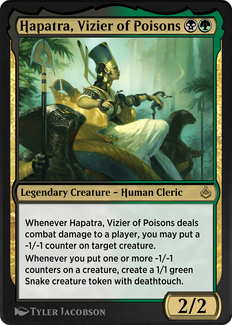 Hapatra, Vizier of Poisons (AKR-238)  - Amonkhet Remastered