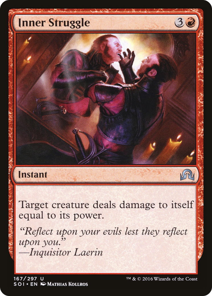 Inner Struggle (SOI-167)  Foil - Shadows over Innistrad