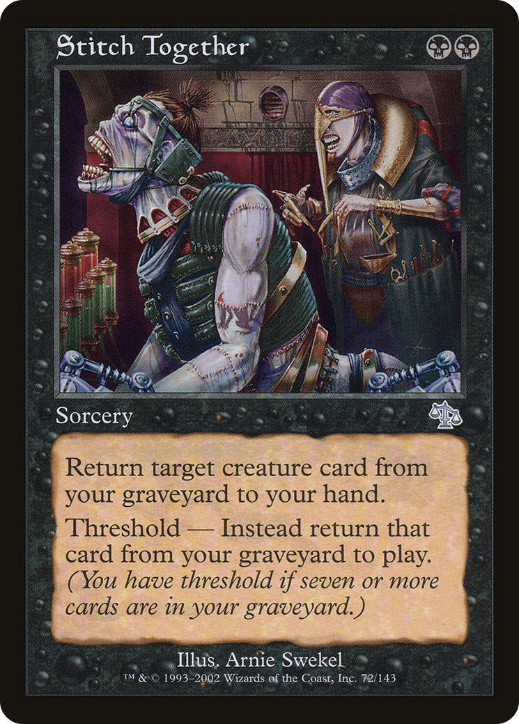 Stitch Together (JUD-072)  - Judgment