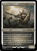 Puresteel Paladin (CMM-469)  Etched Foil - Commander Masters