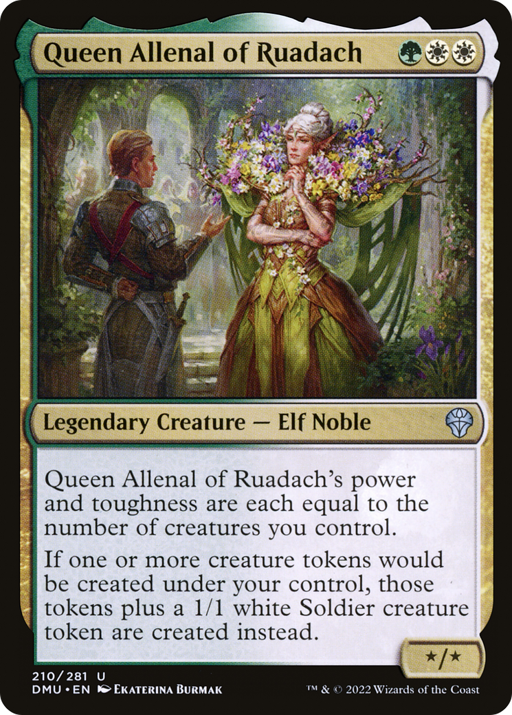 Queen Allenal of Ruadach (DMU-210)  - Dominaria United