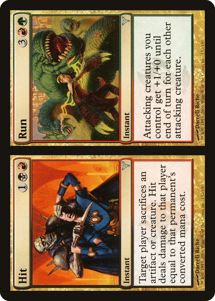 Hit // Run (DIS-152)  Foil - Dissension