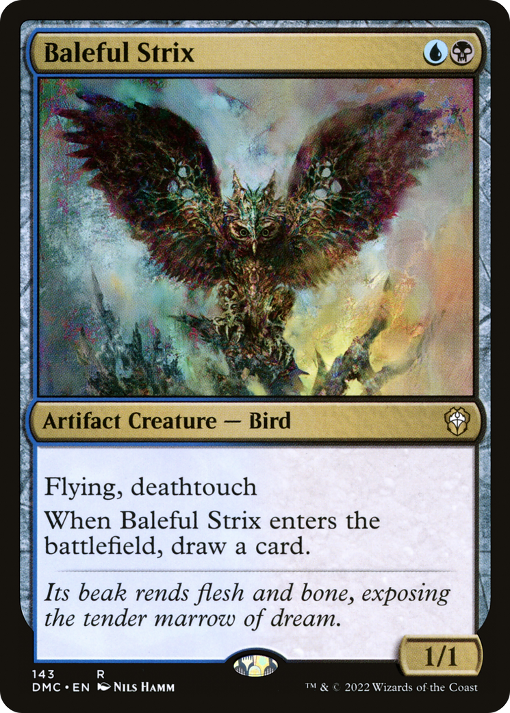 Baleful Strix (DMC-143)  - Dominaria United Commander