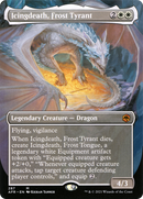 Icingdeath, Frost Tyrant (Borderless) (AFR-287)  - Adventures in the Forgotten Realms