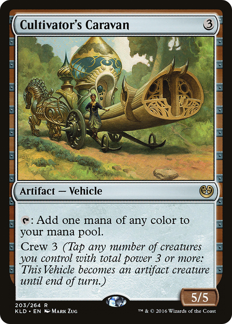 Cultivator's Caravan (KLD-203)  Foil - Kaladesh