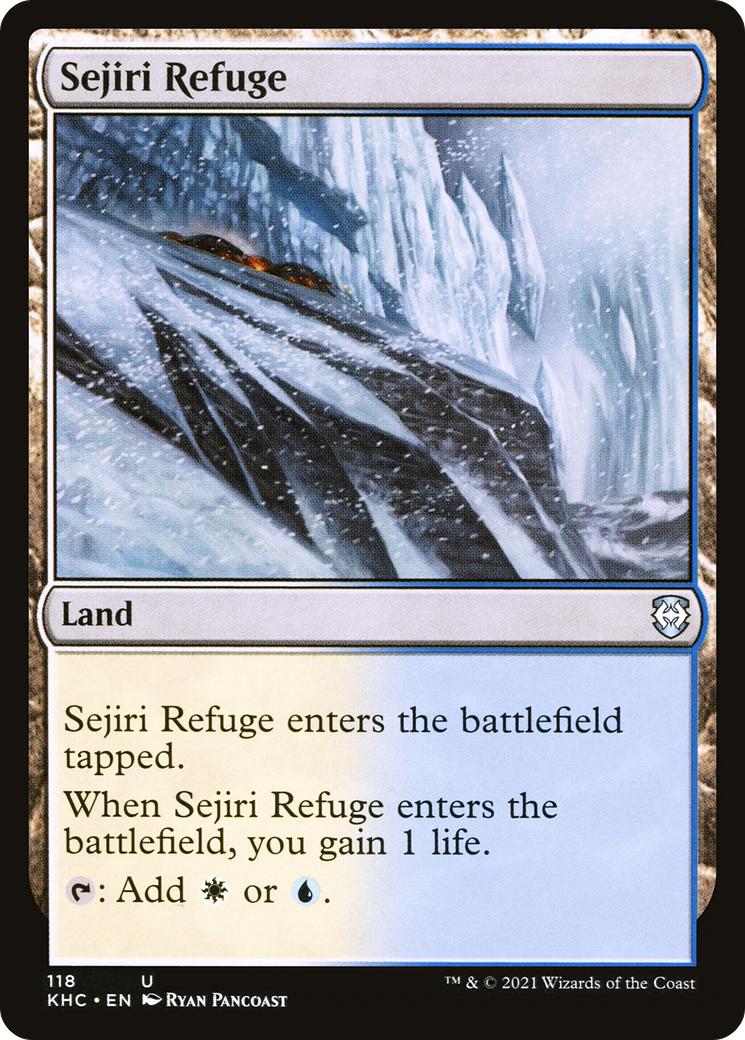 Sejiri Refuge (KHC-118)  - Kaldheim Commander