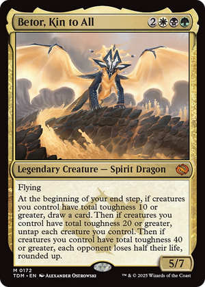 Betor, Kin to All (TDM-172) - Tarkir: Dragonstorm Foil