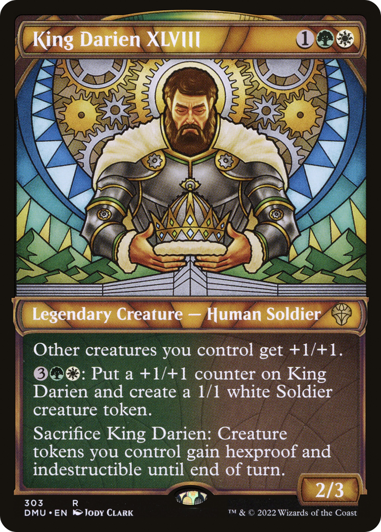 King Darien XLVIII (Showcase) (DMU-303)  - Dominaria United: (Showcase)