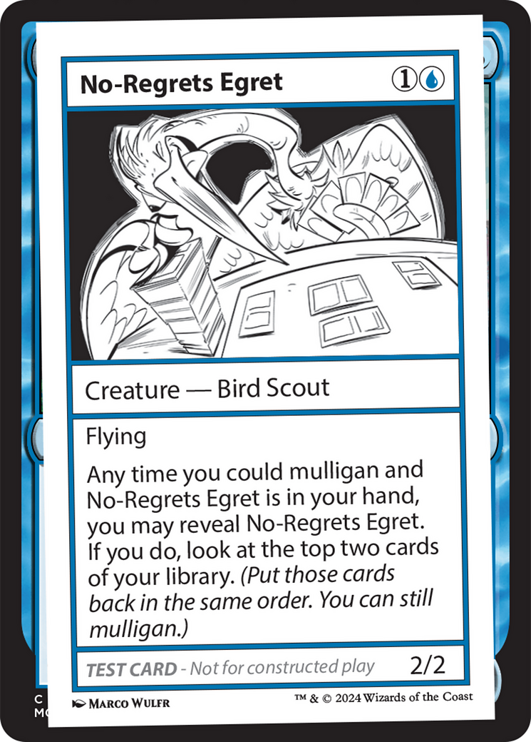 No-Regrets Egret (MB2PC-)  - Mystery Booster 2