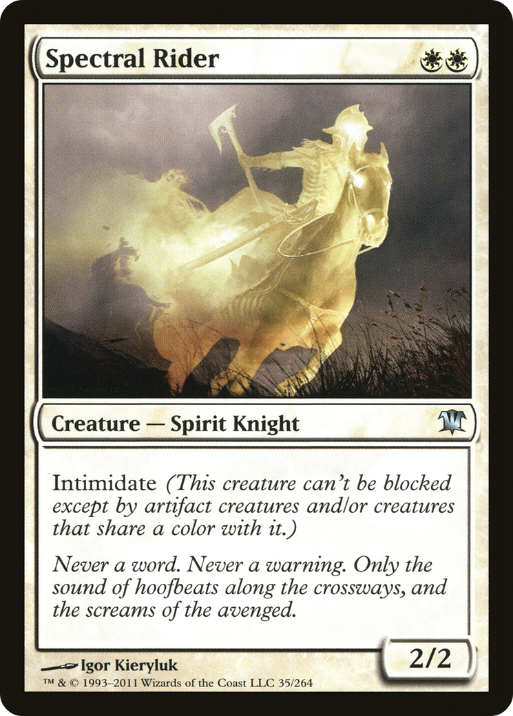 Spectral Rider (ISD-035) - Innistrad Foil