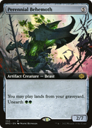 Perennial Behemoth (Extended Art) (BRO-350)  Foil - The Brothers' War: (Extended Art)