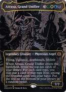 Atraxa, Grand Unifier (Oil Slick Raised Foil) (ONE-357)  Foil - Phyrexia: All Will Be One (Borderless)