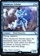 Steamcore Scholar (PRE-071)  Foil - Murders at Karlov Manor Promos