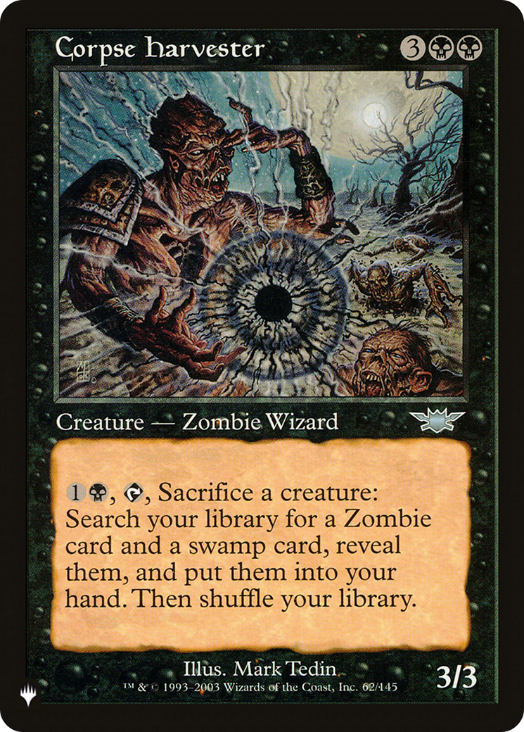 Corpse Harvester (LIST-LGN-62)  - The List