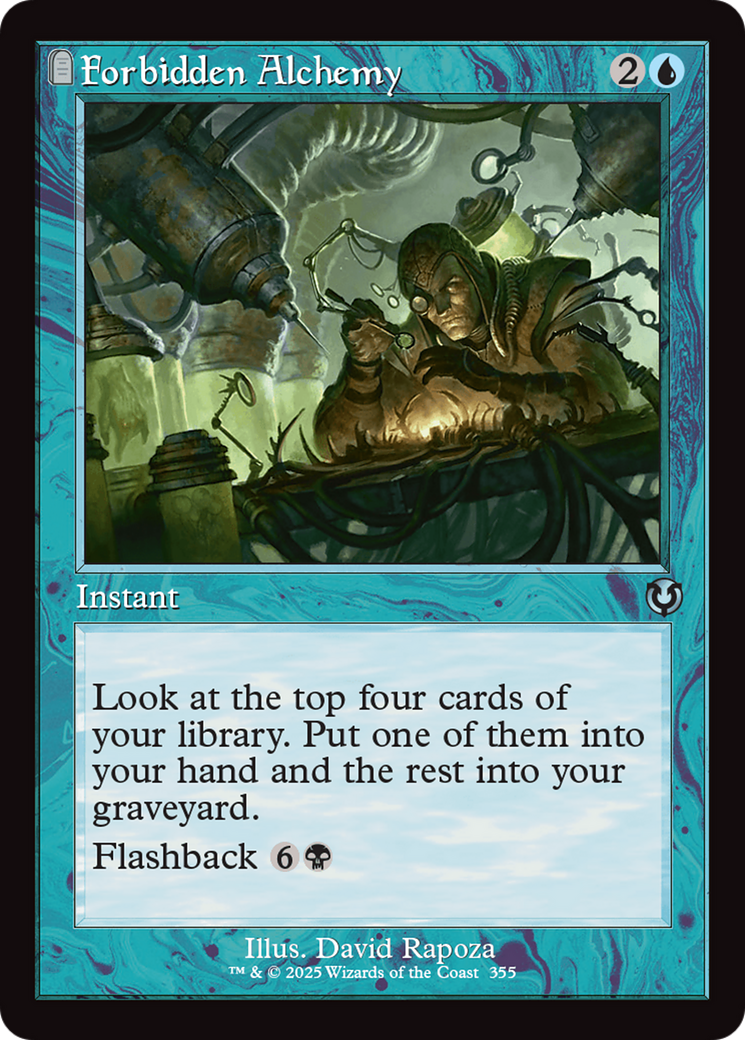 Forbidden Alchemy (Retro Frame) (INR-355)  Foil - Innistrad Remastered
