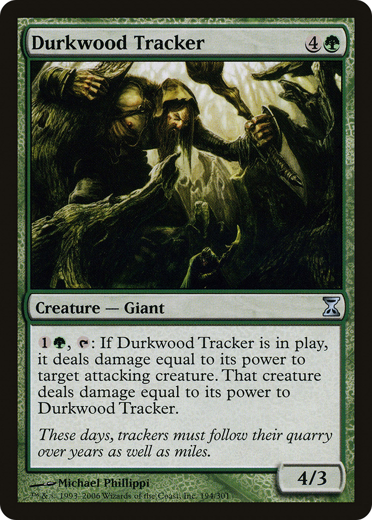 Durkwood Tracker (TSP-194)  Foil - Time Spiral