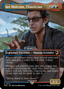 Ian Malcolm, Chaotician (Borderless) (REX-013)  - Jurassic World Collection
