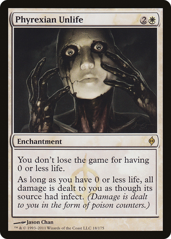 Phyrexian Unlife (NPH-018)  Foil - New Phyrexia