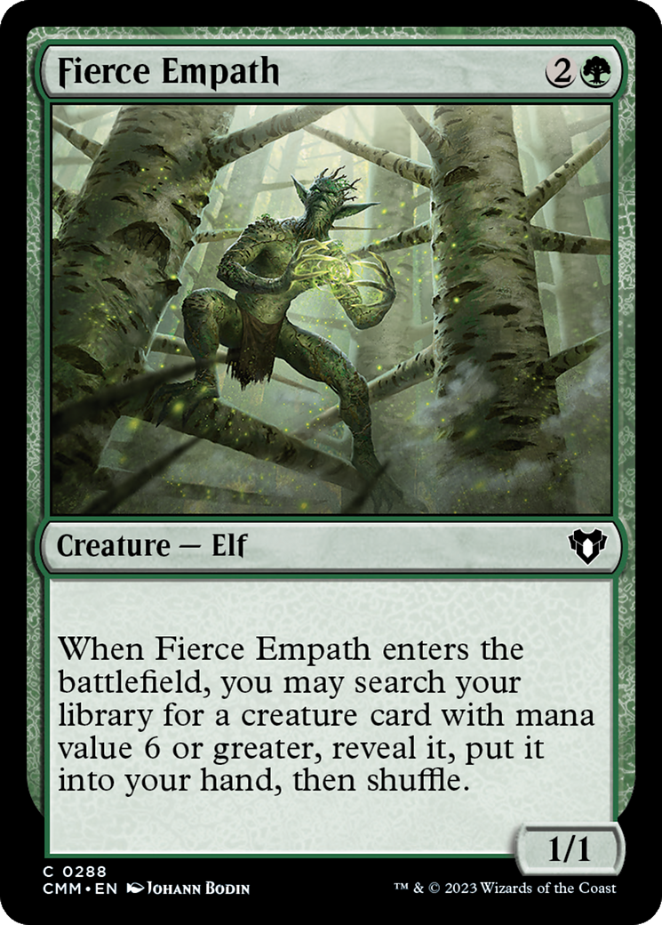 Fierce Empath (CMM-288)  - Commander Masters