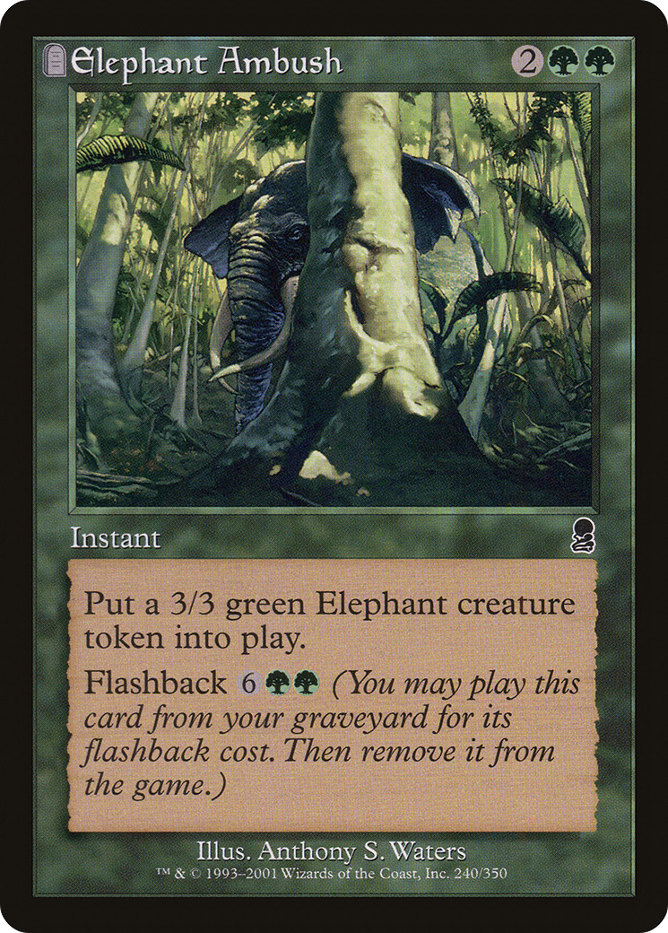 Elephant Ambush (ODY-240)  - Odyssey: (tombstone)
