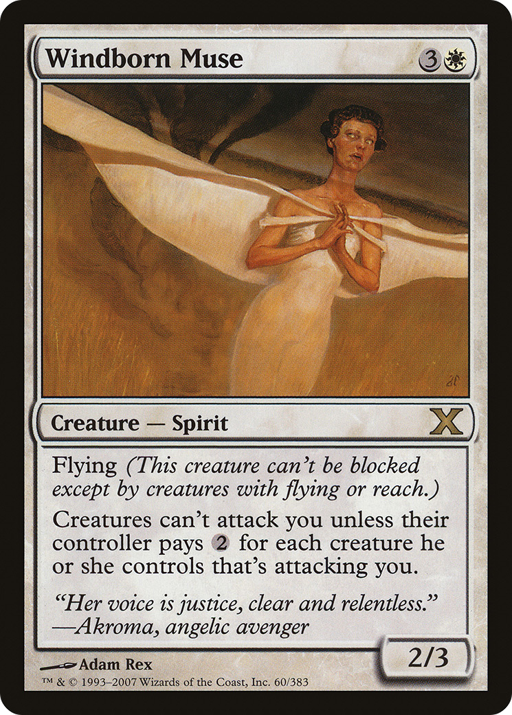 Windborn Muse (10E-060)  - Tenth Edition