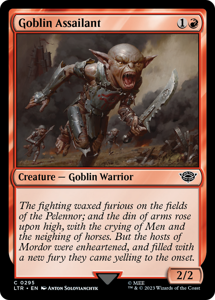 Goblin Assailant (LTR-295)  - The Lord of the Rings: Tales of Middle-earth