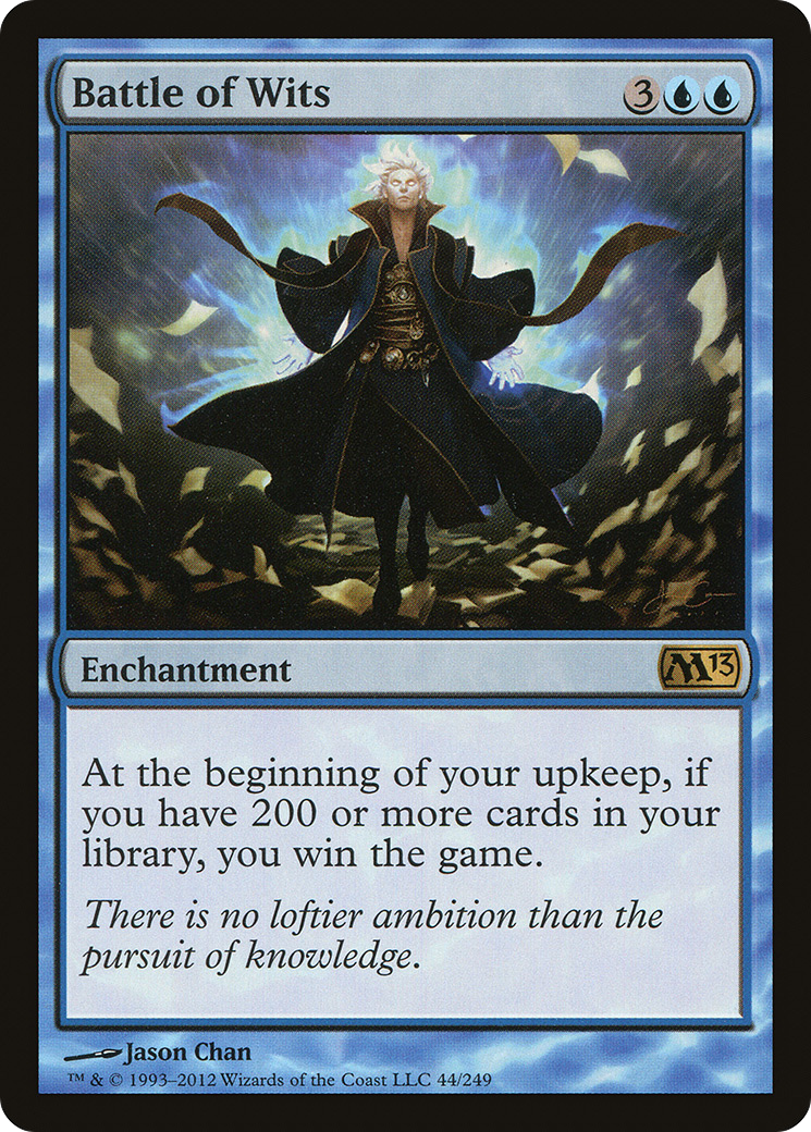 Battle of Wits (M13-044)  Foil - Magic 2013