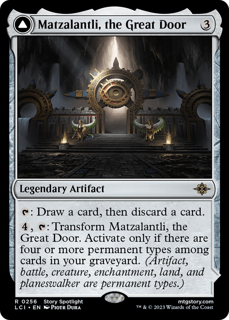 Matzalantli, the Great Door (LCI-256)  Foil - The Lost Caverns of Ixalan