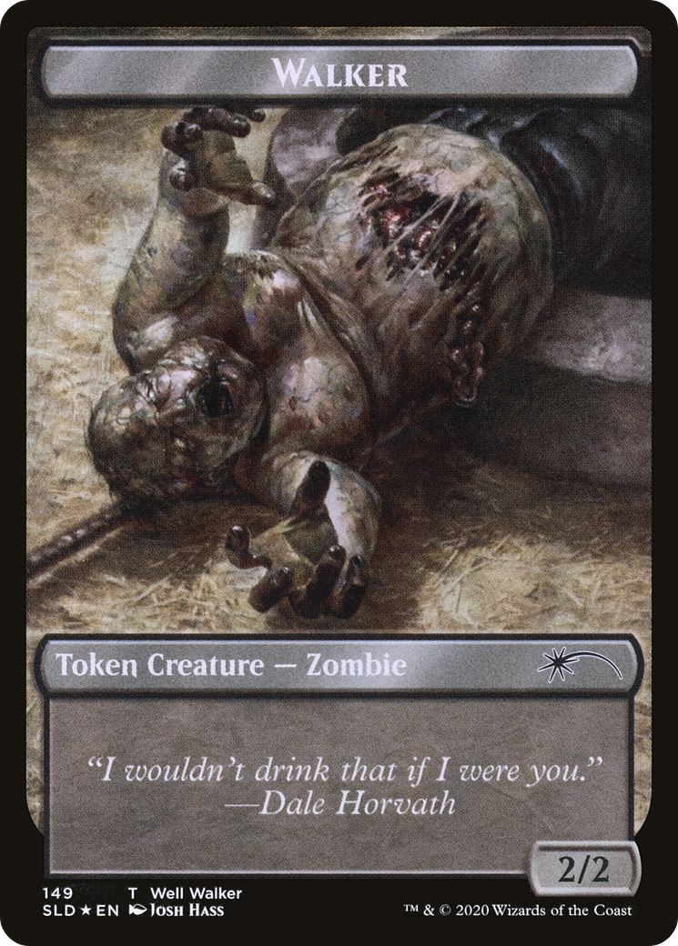 Walker (Well Walker // Blade Walker) Token (SLD-149)  Foil - Secret Lair Drop
