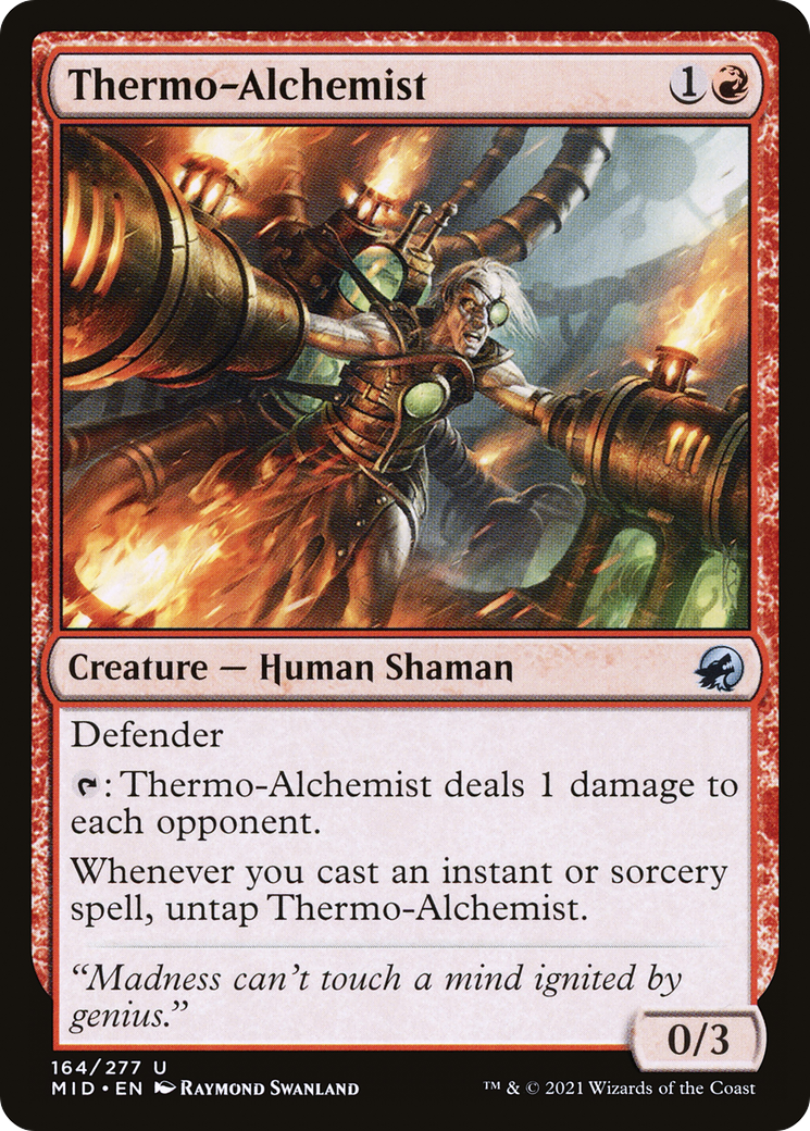 Thermo-Alchemist (MID-164)  Foil - Innistrad: Midnight Hunt