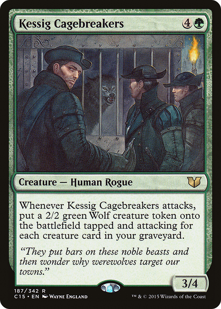 Kessig Cagebreakers (C15-187)  - Commander 2015