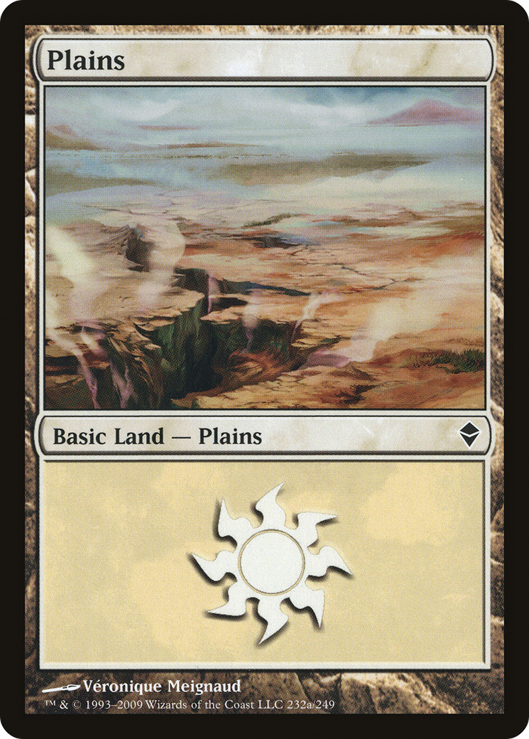 Plains (232a) (ZEN-232A)  - Zendikar