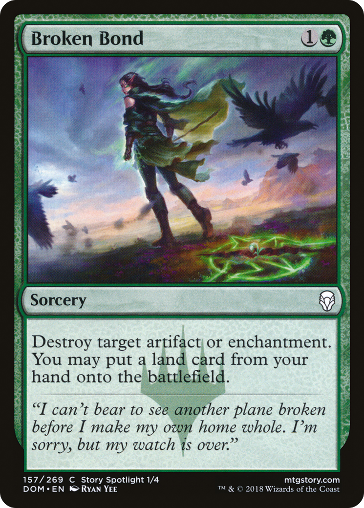 Broken Bond (DOM-157)  - Dominaria