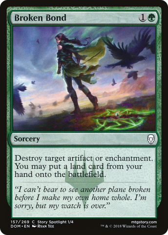 Broken Bond (DOM-157)  - Dominaria